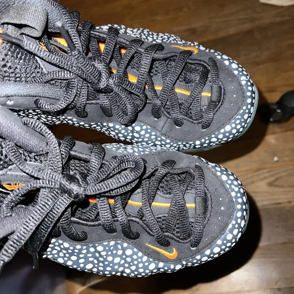Nike Air Foamposite One Prm Safari Men Size 8.5/Women 10 w/ OG BOX premium.rare